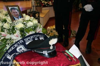 L'ultimo saluto al brigadiere Massimo Franceschini