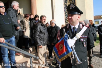 L'ultimo saluto al brigadiere Massimo Franceschini