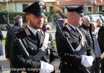 L'ultimo saluto al brigadiere Massimo Franceschini