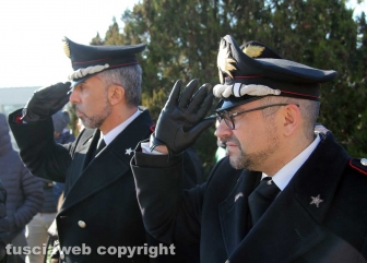 L'ultimo saluto al brigadiere Massimo Franceschini