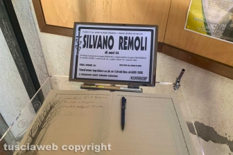I funerali di Silvano Remoli