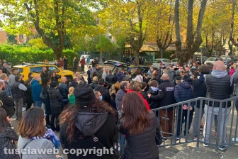 I funerali di Silvano Remoli