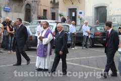 Castiglione in Teverina - L\'ultimo saluto a Cristiano Artemi