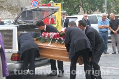 Castiglione in Teverina - L\'ultimo saluto a Cristiano Artemi