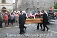 Castiglione in Teverina - L\'ultimo saluto a Cristiano Artemi