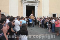 Castiglione in Teverina - L\'ultimo saluto a Cristiano Artemi
