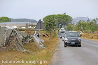 Lungo la Cassia nord