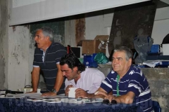 Il tavolo di presidenza