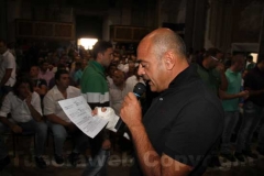 Il capofacchino Sandro Rossi