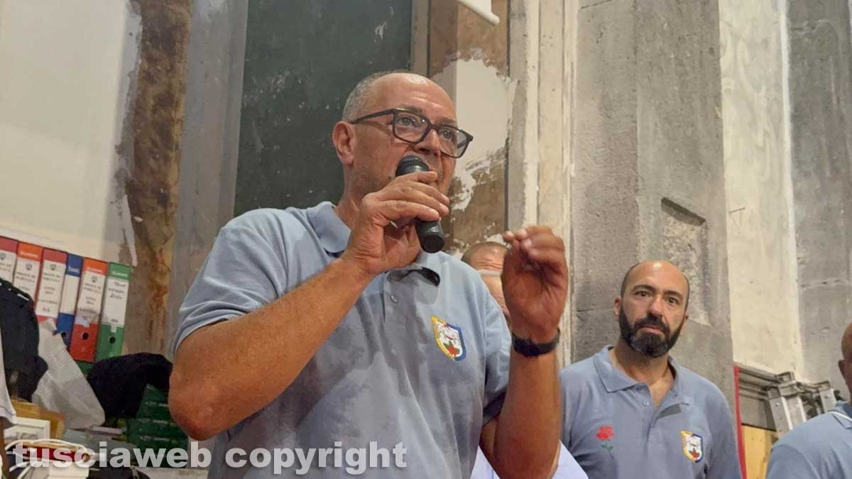 Il capofacchino Luigi Aspromonte