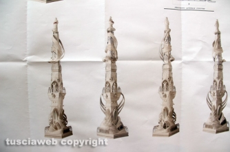 Santa Rosa - Macchina - Tutti i bozzetti in mostra