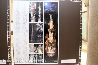 Santa Rosa - Macchina - Tutti i bozzetti in mostra