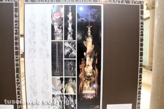 Santa Rosa - Macchina - Tutti i bozzetti in mostra