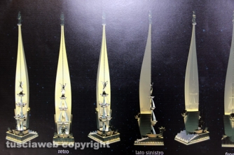 Santa Rosa - Macchina - Tutti i bozzetti in mostra