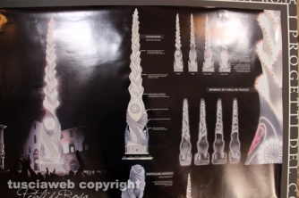 Santa Rosa - Macchina - Tutti i bozzetti in mostra