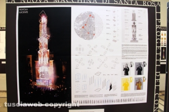 Santa Rosa - Macchina - Tutti i bozzetti in mostra