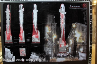 Santa Rosa - Macchina - Tutti i bozzetti in mostra