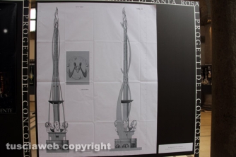 Santa Rosa - Macchina - Tutti i bozzetti in mostra