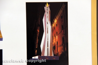 Santa Rosa - Macchina - Tutti i bozzetti in mostra