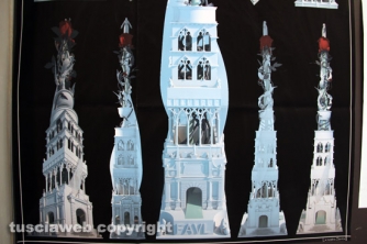 Santa Rosa - Macchina - Tutti i bozzetti in mostra