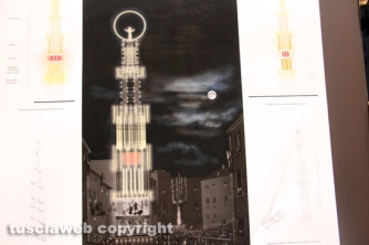 Santa Rosa - Macchina - Tutti i bozzetti in mostra