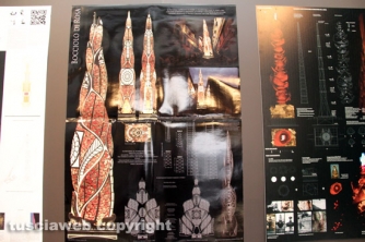 Santa Rosa - Macchina - Tutti i bozzetti in mostra