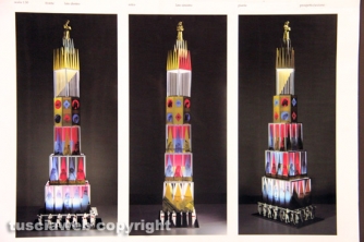 Santa Rosa - Macchina - Tutti i bozzetti in mostra