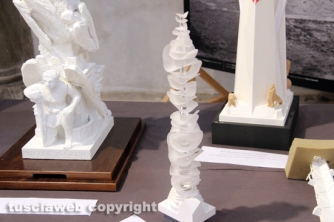 Santa Rosa - Macchina - Tutti i bozzetti in mostra