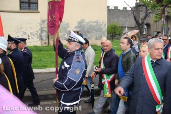 La manifestazione contro gli atti di violenza fascista "Mai in silenzio" indetta dalla Rete degli studenti medi