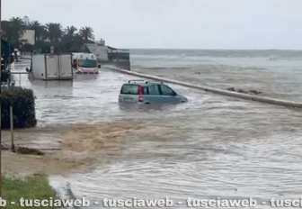 Maltempo - Aurelia allagata