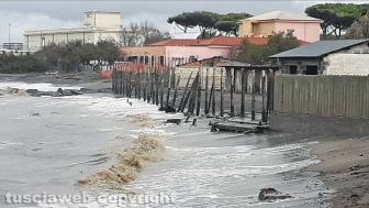 Maltempo, danni e disagi a Tarquinia