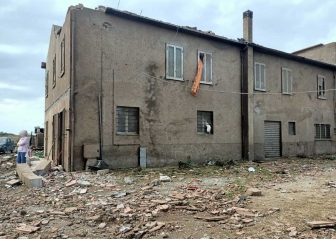 Maltempo - Tromba d'aria - I danni in zona Rinaldone