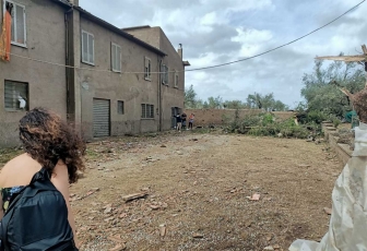 Maltempo - Tromba d'aria - I danni in zona Rinaldone