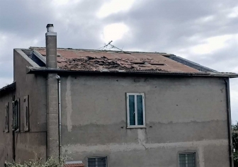 Maltempo - Tromba d'aria - I danni in zona Rinaldone