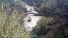 Blera-Ponte del diavolo-Il Biedano in piena