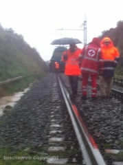 Tre Croci - Il treno deragliato - Foto Paolo Cappelli