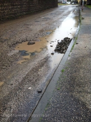 Viterbo - Via Porta Fiorita e via Vico Squarano