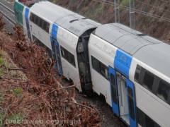 Tre Croci - Il treno deragliato - Foto Lucio Matteucci