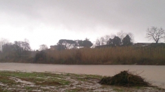 Sutri - Esondato il fosso contea Flacchi- Foto Roberta Marras