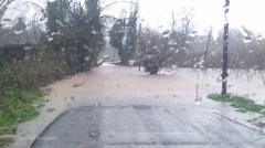 Sutri - Esondato il fosso contea Flacchi- Foto Roberta Marras