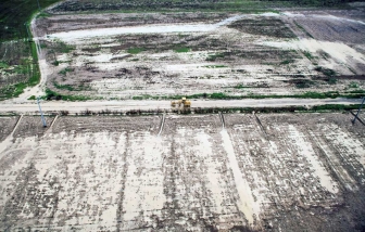 Maltempo, l'esondazione a Tarquinia dall'alto