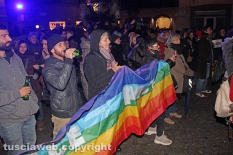 Manifestazione delle Sardine viterbesi
