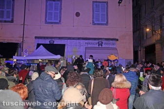Manifestazione delle Sardine viterbesi