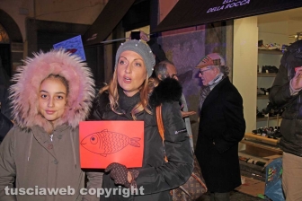 Manifestazione delle Sardine viterbesi