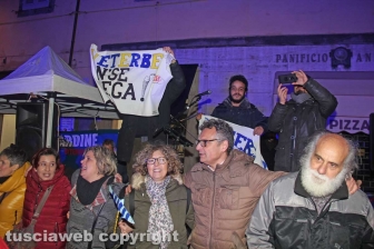Manifestazione delle Sardine viterbesi