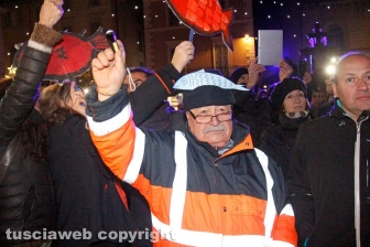 Manifestazione delle Sardine viterbesi