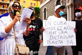 Manifestazione per Cuba