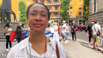 Manifestazione per Cuba