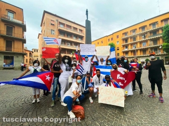 Manifestazione per Cuba