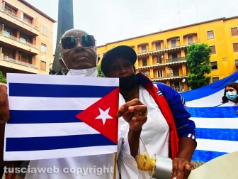 Manifestazione per Cuba